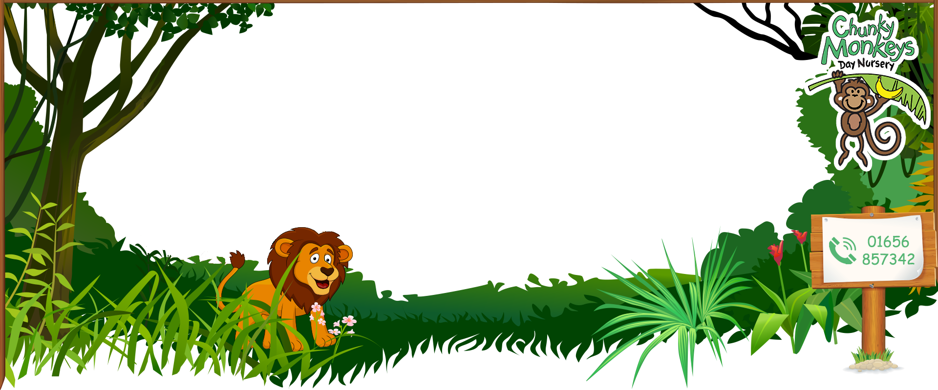 Chunky Monkey Decorative Frame